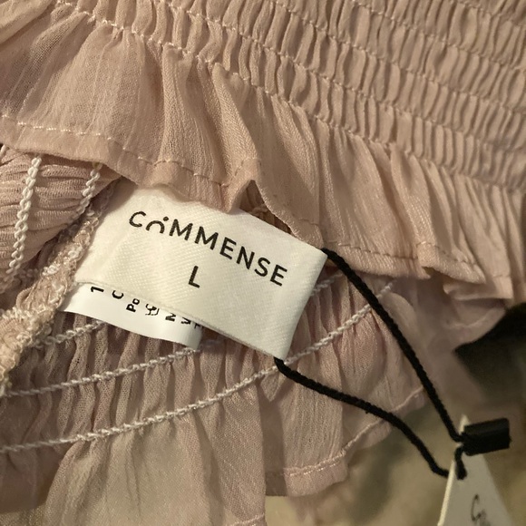 Commense Blush Ruffled Blouse - Picture 5 of 7